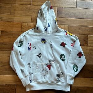 Hollister NBA team all over print hoodie